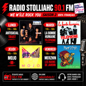 We w&rsquo;île rock You – saison 2 – Semaine 01
