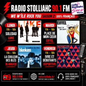 We w&rsquo;île rock you – saison 2 – semaine 2
